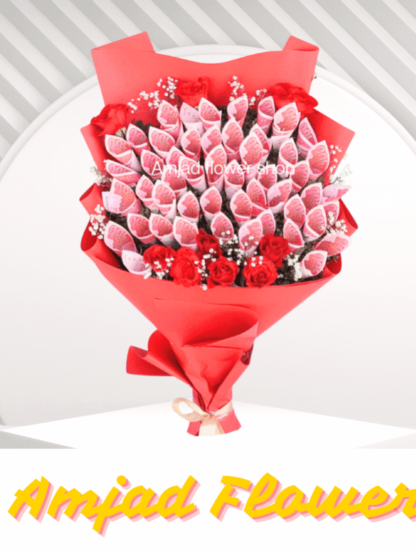 Red Rose Money Bouquet