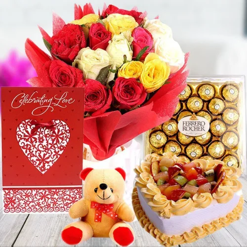 Mixed Roses Bouquet
