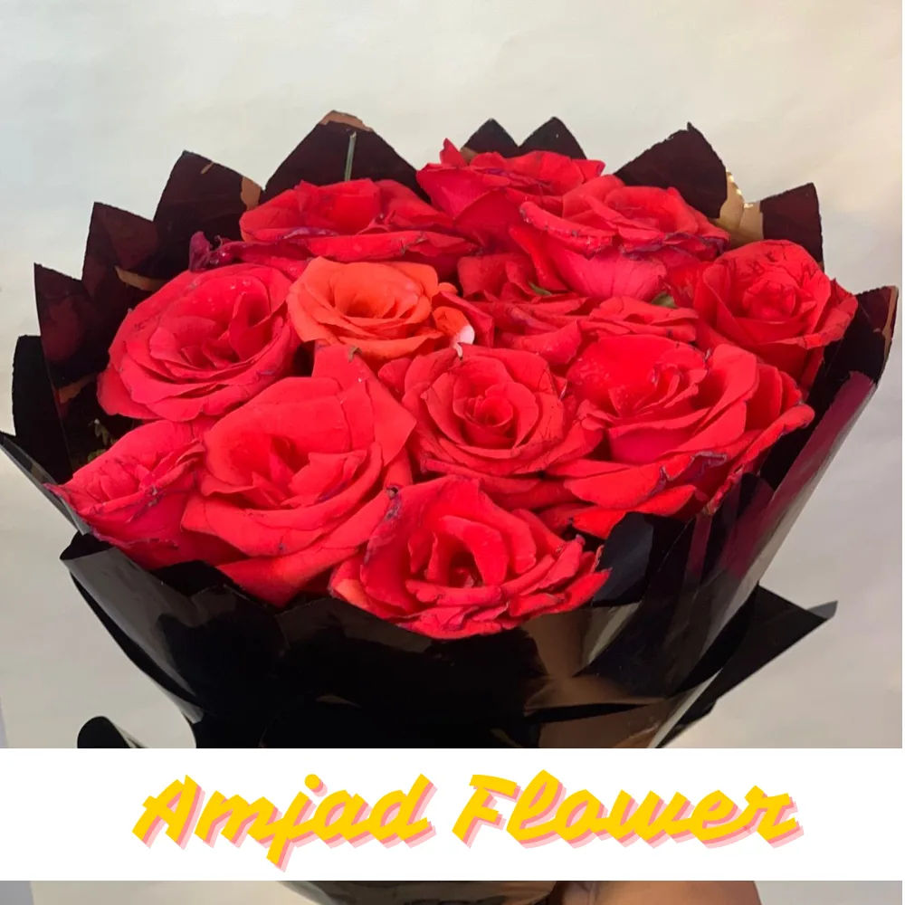 Native Red Flower Bouquet