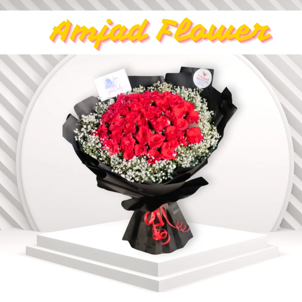 50 Red Rose Bouquet