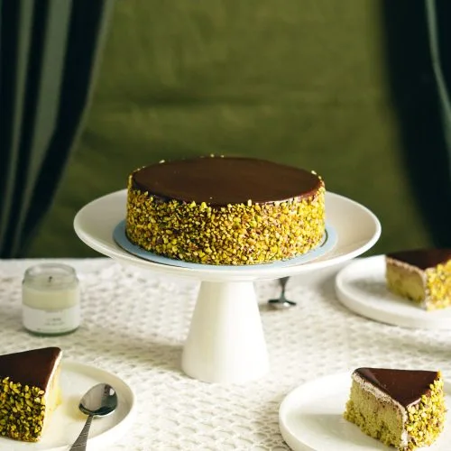 Pistachio Three Milk Cake